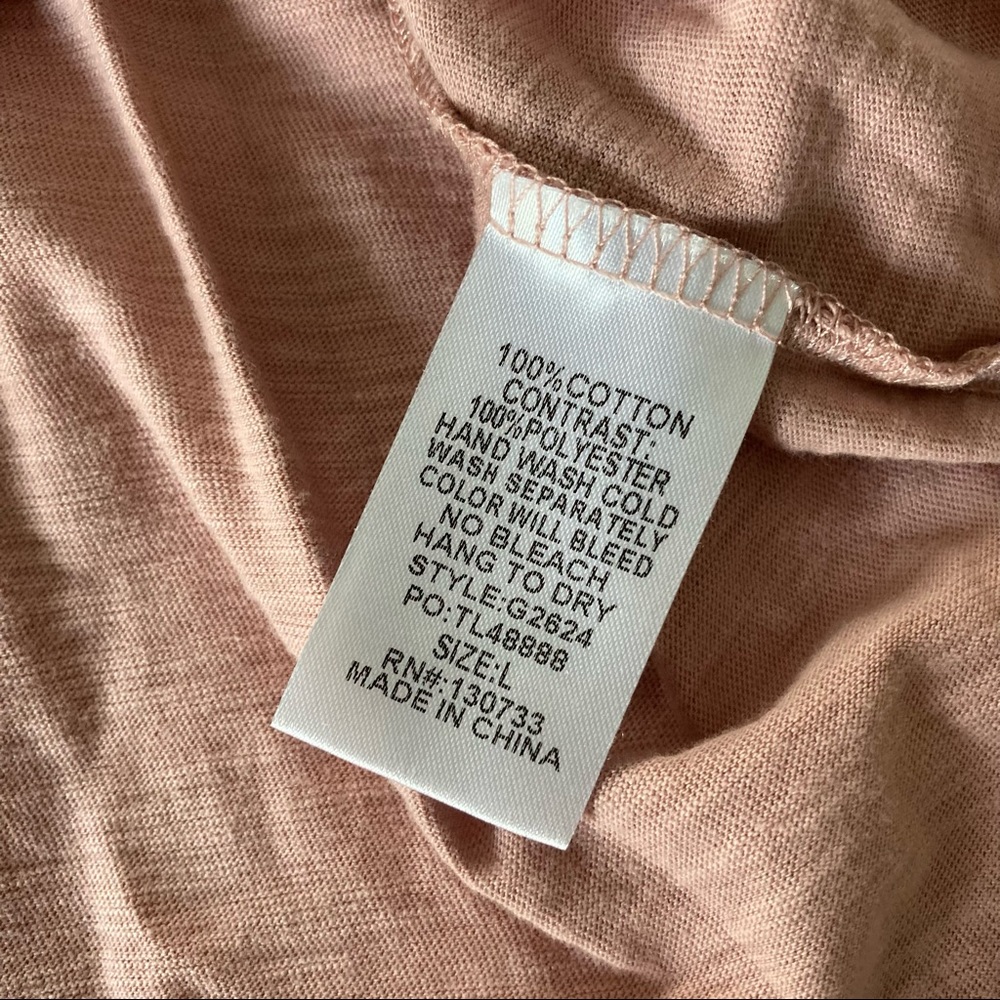 Umgee Boho Color Block Top. Sz Large - image 5